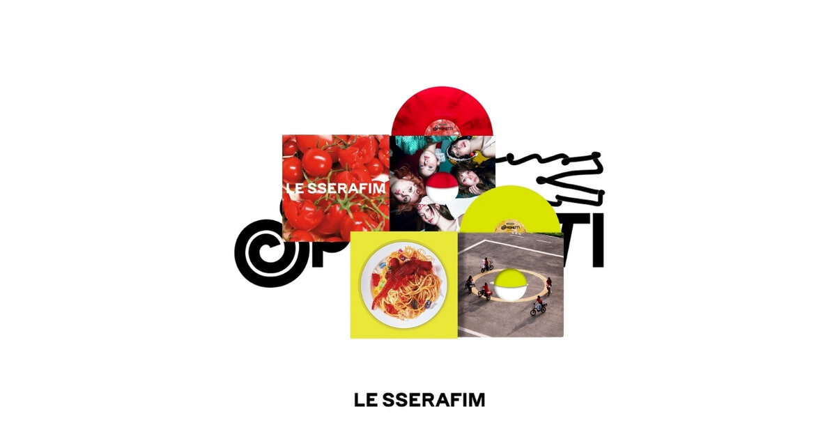 LE SSERAFIM Spaghetti (LP / Vinyl Ver.)